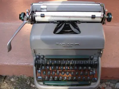 I have a vintage Remington typewriter that is from the mid 50's . It is in very good condition and i...