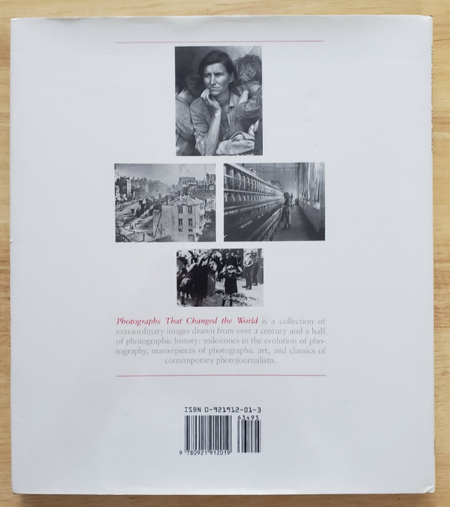 PHOTOGRAPHS THAT CHANGED THE WORLD - LORRAINE MONK dans Essais et biographies  à Laval/Rive Nord - Image 2