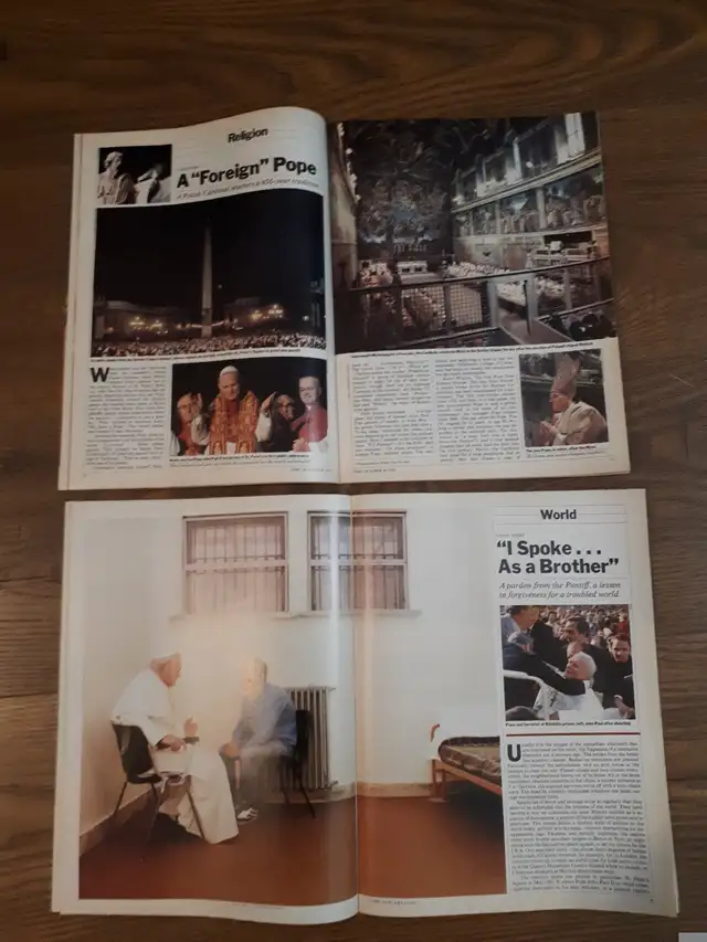 Lot de 4 Time magazine Pape Jean Paul II in Magazines in Laval / North Shore - Image 10