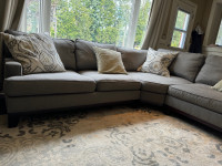 Pottery Barn Sectional Sofa - Ideal for DIY