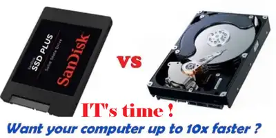 SPEED THAT COMPUTER, up to 10x faster ..., View more