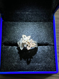 Canadian Diamond butterfly ring 
