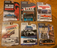 TV & Movie Diecast Collectibles 6 to Select from 