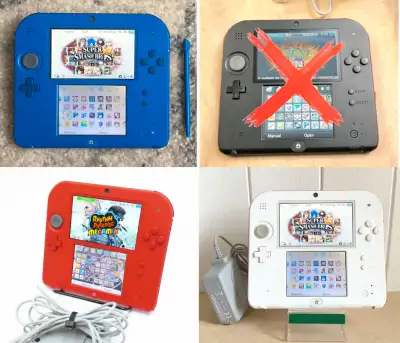 128GB Nintendo 2DS Original 《 ALL POKEMON⎮100+ 3DS & 500+ More 》, View more