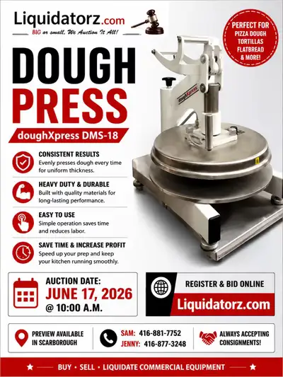 Get ready for Summer Monthly online auction coming up on June 17 @ 10 AM / Wednesday ; Huge Bakery •...