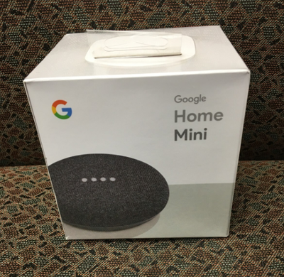 NEW - Google Home Mini, 1st Generation, Charcoal (GA00216-US), View more