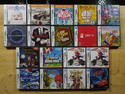 Nintendo DS Jeux Vidéo (Prix Dans La Description), View more