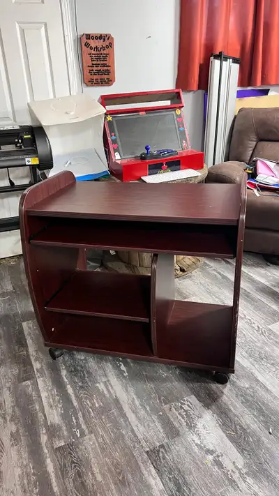 Awesome rolling desk, View more