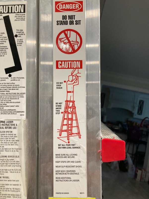 Jaws Telescopic Ladder (7 in 1) Made by Featherlite Ladders & Scaffolding Peterborough Kijiji
