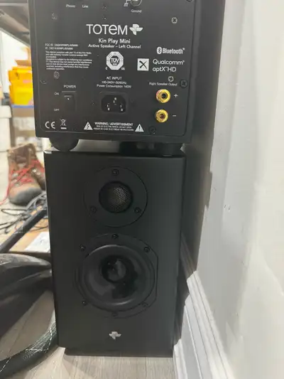 Totem Kin Play Mini powered speakers, View more