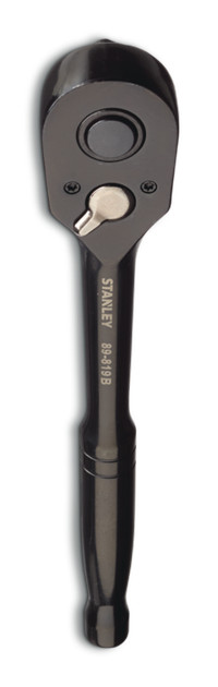 Stanley 1/2-in Drive Ratchet, Black Chrome
