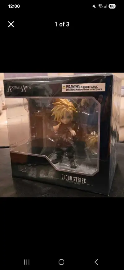Final Fantasy 7 (VII) Figure Cloud Strife Adorable Arts, View more