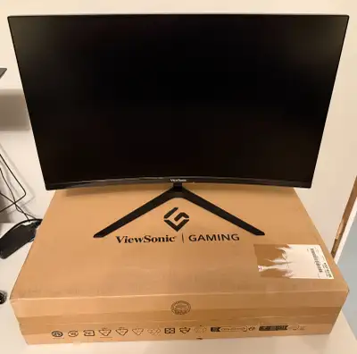 Viewsonic 27” 2K 180Hz Curved Gaming Monitor, View more