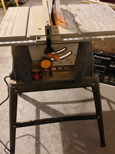 Ryobi Table Saw and new blade, View more