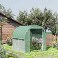 6.6' x 6.6' x 6.6' Tunnel Greenhouse Outdoor Walk-In Hot House w