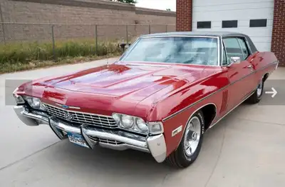 I am always looking for 1968 Impala SS427 cars, parts and literature. Will travel anywhere and inter...