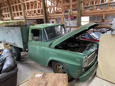 29,000 miles lots of patina no rot. Cab corners, rockers, floor, frame all good. 6 cylinder standard...