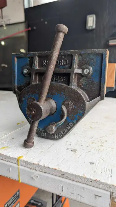 Record No. 52 1/2E Woodworking Vice with Dog, View more