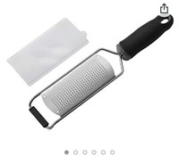 Bolergift Cheese Grater Lemon Zester Sharp Stainless Steel Blade