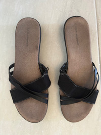 Ladies Black Sandals - Size 9