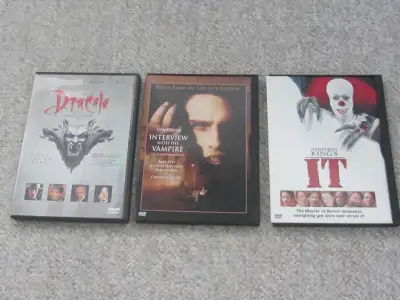 Dracula, Interview With The Vampire, & Stephen King's It on DVD, View more