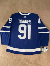 Adidas Climalite Official John Tavares Maple Leafs Jersey 52