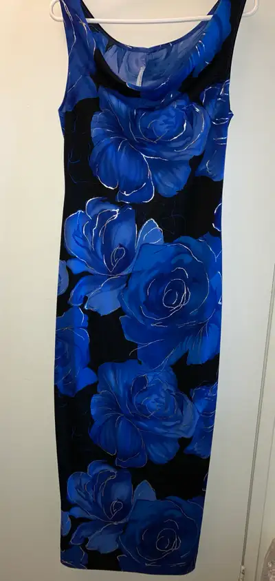 Fairweather Blue Floral Sleeveless Dress, View more