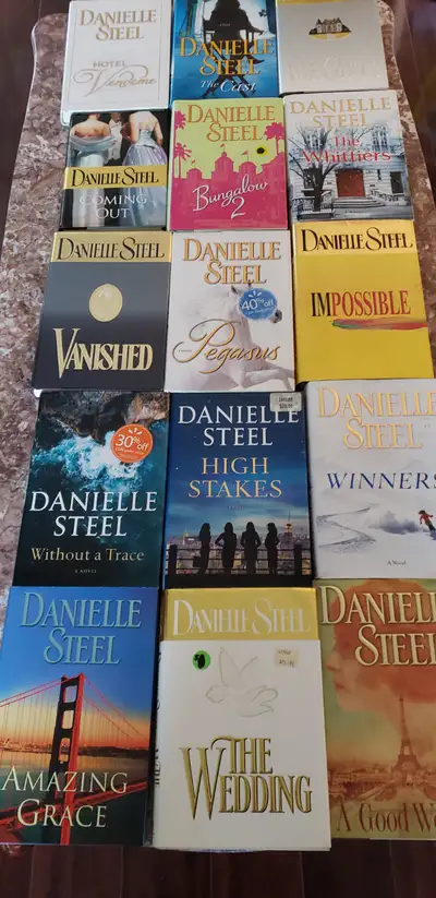 Danielle Steel books, View more