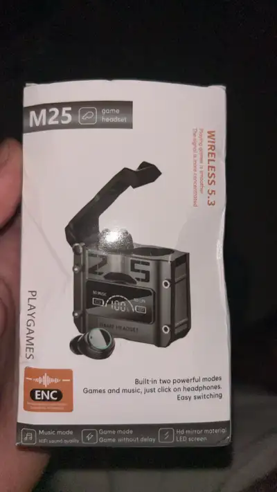 M25 game headset (wireless) new, View more