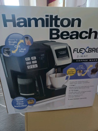 Hamilton Beach FlexBrew 2-way Coffee Maker - BRAND NEW - $185