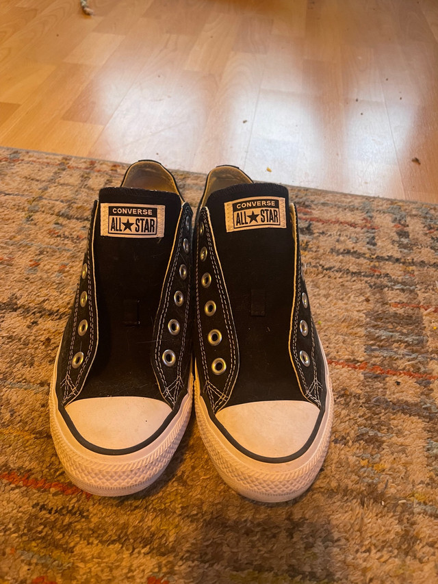 Low rise converse for sale $60 obo  in Clothing, Shoes & Accessories in Bedford - Image 2