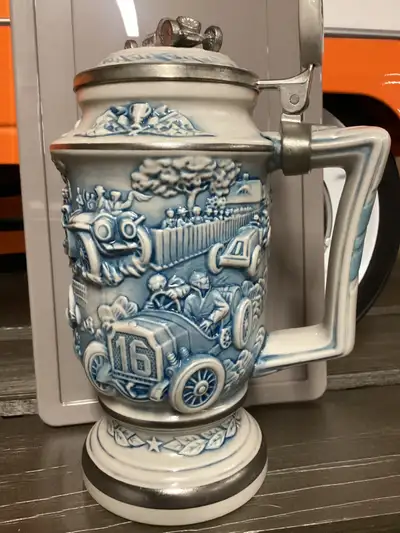 Vintage Avon Race Car Stein, View more