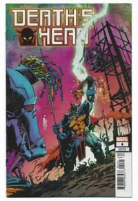 Marvel Comics Death's Head #4 2019 John McCrea Variant Cover VF.
