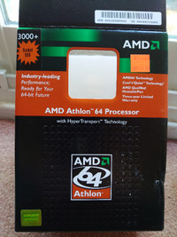 AMD Athlon 64 3000+ 64-bit Dual Core CPU (Socket 939)