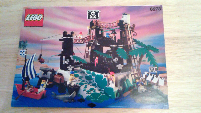 LEGO 6273 Rock Island Refuge INSTRUCTION Manual dans Jouets et jeux  à Ville de Toronto
