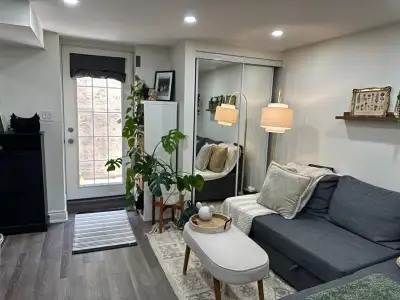 Modern 1 Bedroom + Den Legal Basement Apartment — Available September 1st Major Intersection: Dixie...