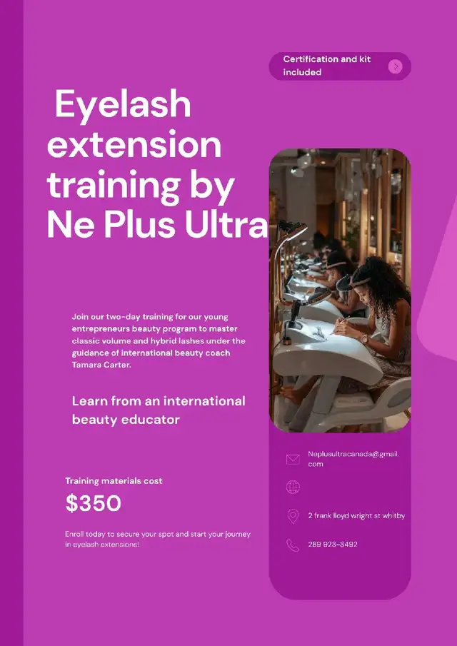 Eyelash Extension Training Camp Recruiting Now Activity496319297918095360