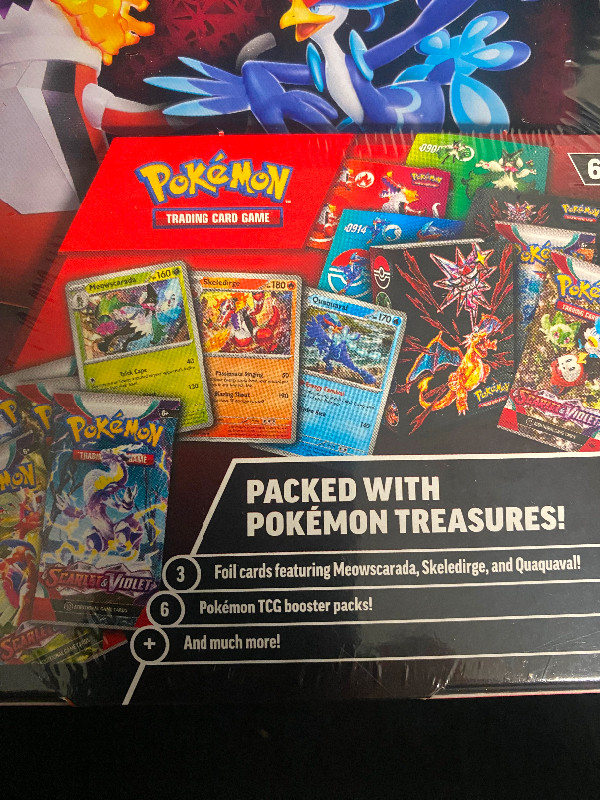 Brand New Pokémon Tin Lunchbox With Card Packs and Bonuses in Arts & Collectibles in Moncton - Image 2