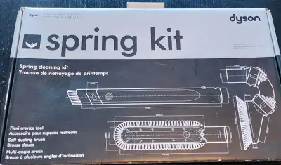 Dyson Spring kit. 5-piece tools. Brand new. Free bonus included., View more