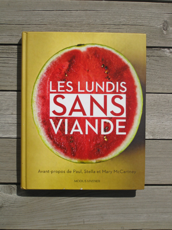 Livre de recettes : LUNDI SANS VIANDE - Paul & Stella McCARTNEY dans Manuels  à Ville de Montréal