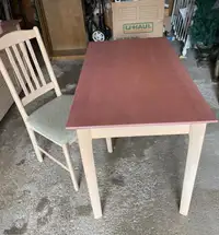 Desk and matching chair