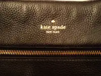 Black Leather Kate Spade Purse