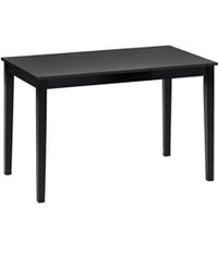 Solid Wood Dining Table 59" Length Espresso affordable price 