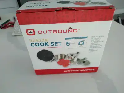 6 PIECES OUT DOOR CAMPING COOKING SET (NANAIMO B.C, View more