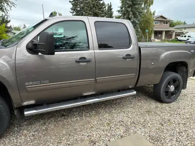 2012 GMC Sierra 2500 with crew cab. Well cared for.