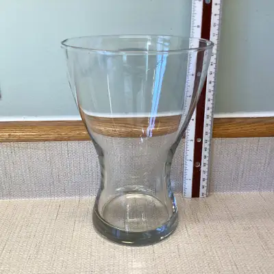 Clear Glass Vase 7¾" x 5¼", View more