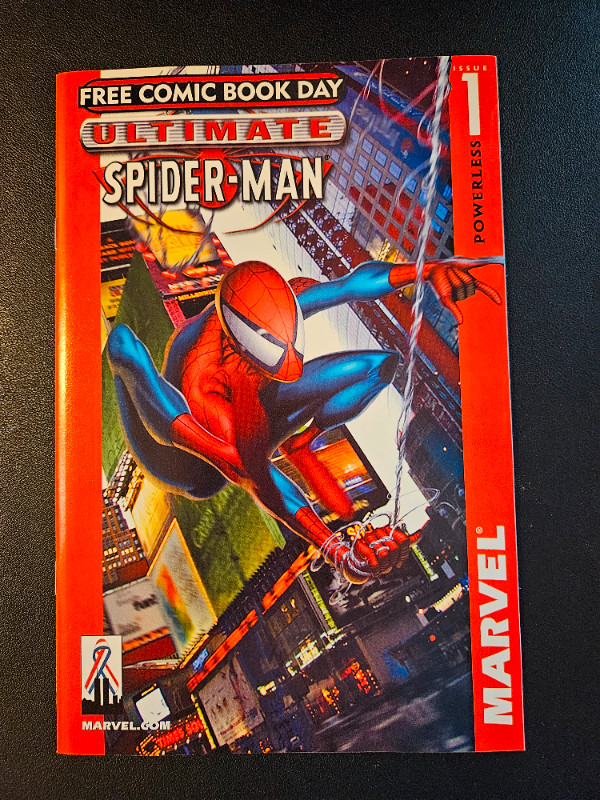 ULTIMATE SPIDER-MAN #1 HI GRADE 1ST APP FCBD EDITION POWERLESS in Comics & Graphic Novels in City of Toronto