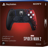 ✨New Factory Sealed Sony PS5 Spider-Man 2 DualSense Limited Ed.