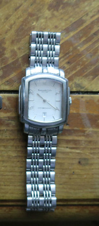 Men's Wrist Watch Stainless Kenneth Cole New York Waterproof 50M