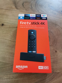 BRAND NEW Fire TV Stick 4K with Alexa Voice Remote w/ Batteries